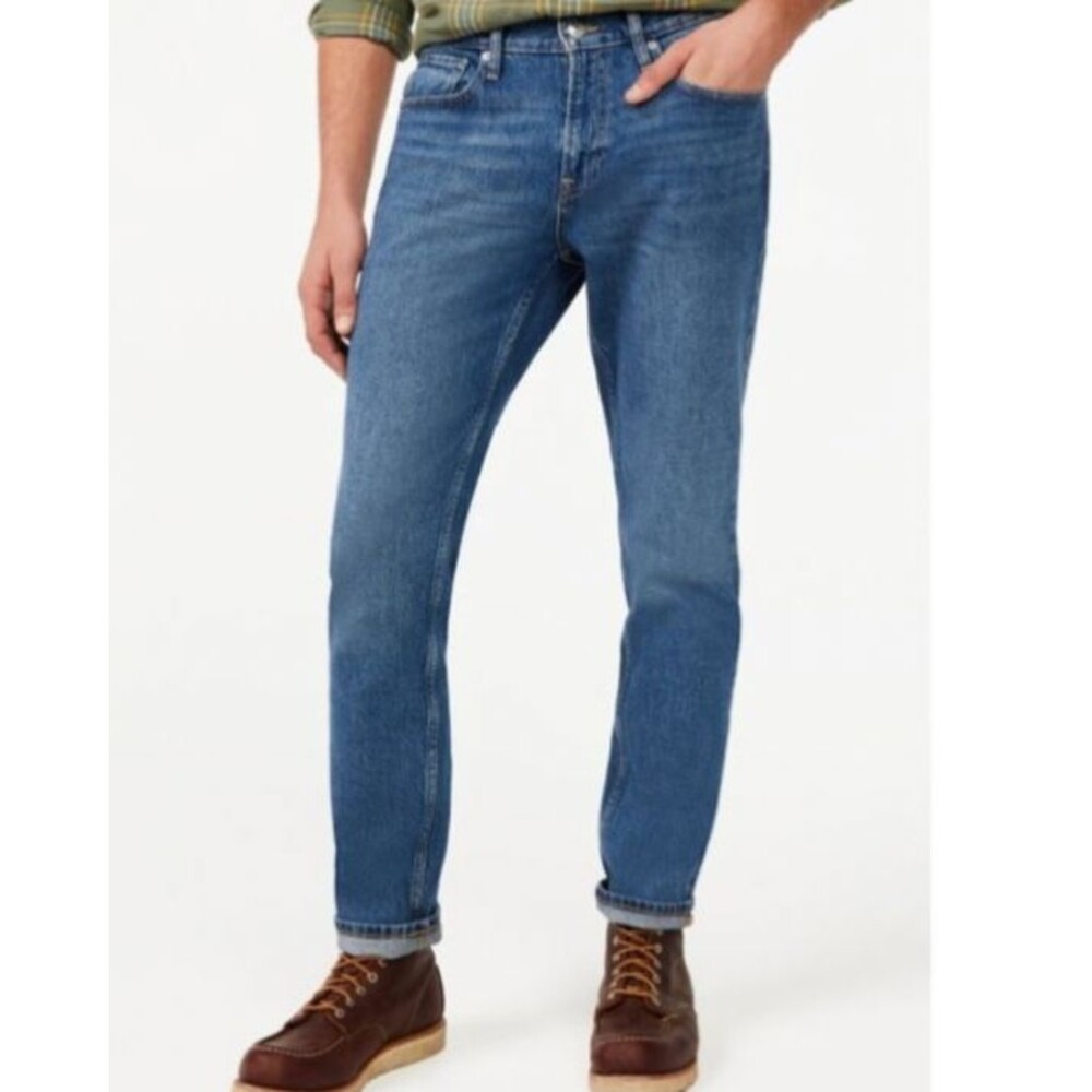 Free Assembly Men’s Athletic Slim Jeans size 36x30 NWT
